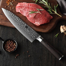 Load image into Gallery viewer, XINZUO 8&quot; Chef Knife Chinese 67 Layers Damascus Steel Kitchen Knife Newarrive Professional VG10 Cooking Knife Pakkawood Handle