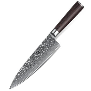 XINZUO 8" Chef Knife Chinese 67 Layers Damascus Steel Kitchen Knife Newarrive Professional VG10 Cooking Knife Pakkawood Handle