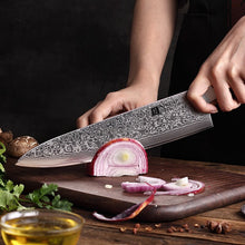 Load image into Gallery viewer, XINZUO 10&quot; inch Chef Knives Damascus Steel Professional Gyotou Knife Kitchen Chef Accessories with Rosewood Handle Kitchen Tools